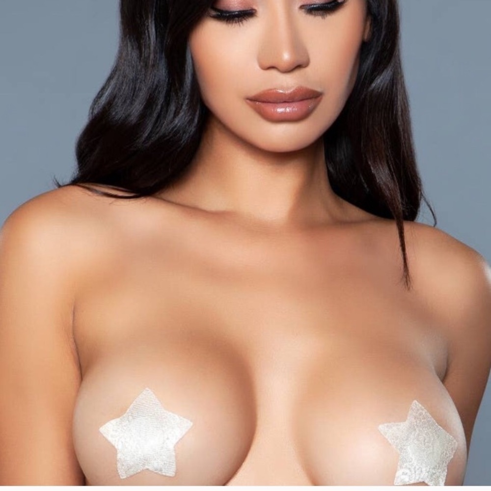 🖤🤎Leopard & nude nipple pasties for Exotic dancewear BNWT